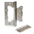 Петля APECS 100*75 *2,5 - B2-Steel-CR./хром/без врезки/ 1 шт. Петля APECS 100*75 *2,5 - B2-Steel-CR./хром/без врезки/ 1 шт.