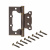 Петля APECS 100*75 *2,5 - B2-Steel-AB/бронза/без врезки/ 1 шт. Петля APECS 100*75 *2,5 - B2-Steel-AB/бронза/без врезки/ 1 шт.