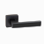 Ручка VЕTTORE R06.120 MBP/BL (Чёрный Матовый/Чёрная Вставка)