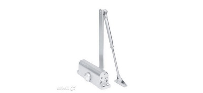 Доводчик NOTEDO DC-090-НО с фикс. (100 кг) белый