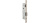 Корпус замка KALE 153/P (30mm) w/b (никель) врезной цил.узкопроф. Корпус замка KALE 153/P (30mm) w/b (никель) врезной цил.узкопроф.
