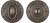 Ручка поворотная BK6 SM MAB-6 темная бронза Ручка поворотная BK6 SM MAB-6 темная бронза