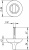 Ручка поворотная BKW8 RM-AB/GP-7 (без ответной части) (1)
