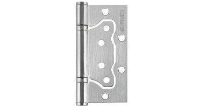 Петля универс. 500-2BB/BL 100x2,5 PC (перламут.хром) БЛИСТЕР БЕЗ ВРЕЗКИ FUARO