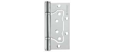 Петля универс. б/врезки 500-2BB 100х2.5 CP (хром)