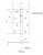 Петля Apecs 100*70 W-L (белая)_2 Петля Apecs 100*70 W-L (белая)_2