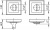 Ручка поворотная BK6 QL SN/CP-3 матовый никель/хром_2 Ручка поворотная BK6 QL SN/CP-3 матовый никель/хром_2