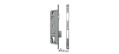Корпус узкопроф.замка с роликом 5116-25  CP (хром)